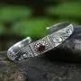 NOVICA Garnet 18k Gold Plated .925 Sterling Silver Cuff Bracelet, Paradise NOVICA Garnet 18k Gold Plated .925 Sterling Silver Cuff Bracelet, Paradise