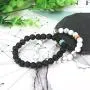 ASHMITA 8mm Lava Stone Bracelet Men Women Rainbow Bead Distance Bracelets for Couples ASHMITA 8mm Lava Stone Bracelet Men Women Rainbow Bead Distance Bracelets for Couples
