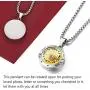 FaithHeart Saint Michael/Christopher/Anthony/St. Joseph/Patrick Pendant Necklace, Stainless Steel Essential Oil Diffuser Locket Pendants Custom Engraved Saints Jewelry (Send Gift Box)
