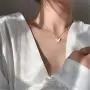 ASHMITA 3PCS Butterfly Necklace Set Cute Colorful Acrylic Butterfly Pendant Clavicle Necklace for Women Jewelry