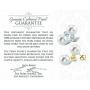 THE PEARL SOURCE 14K Gold AAAA Quality Round Genuine White Freshwater Cultured Pearl Linda Earrings for Women