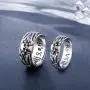 YBMYCM Skull Rings Stainless Steel Thick Vintage Retro Rings Chunky Hip Hop Ring for Men Women Ring Punk Jewelry YBMYCM Skull Rings Stainless Steel Thick Vintage Retro Rings Chunky Hip Hop Ring for Men Women Ring Punk Jewelry