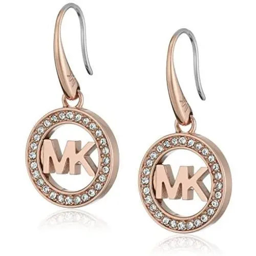 Michael Kors MK Logo Drop Earrings Michael Kors MK Logo Drop Earrings