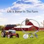 ENSIANTH Life is Better On The Farm Bracelet Farmer Gift Farm Lover Gift Crops Pendant Jewelry Ranch Gift