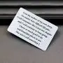 Semicolon Jewelry Mental Health Awareness Gift Wallet Insert Suicide Awareness Mental Illness Wwareness Gift New Beginning Gift