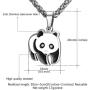 U7 Women Teen Girls Boys Cute Animal Necklace Stainless Steel/18K Gold Plated Pet Series Jewelry Pig/Dachshund/Panda Bear/Horse/Camel/Dolphin/Sheep/Turtle Pendant Necklace with Chain 22 Inch