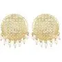 Aheli Ethnic Wedding Wear Round Shape Dangle Earrings Maroon Colored Beads Tassel Indian Fashion Jewelry for Women Girls Aheli Ethnic Wedding Wear Round Shape Dangle Earrings Maroon Colored Beads Tassel Indian Fashion Jewelry for Women Girls