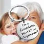 PENQI Grandma Keychain Grandma Birthday Gift Im A Grandma Whats Your Superpower Keychain Gigi Nana Mimi Grandma Gift from Grandkids PENQI Grandma Keychain Grandma Birthday Gift Im A Grandma Whats Your Superpower Keychain Gigi Nana Mimi Grandma Gift from Grandkids