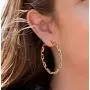 TTOCH Link Chain Hoop Earrrings Minimalist Earrings Gold Paperclip 14K Gold Plated Sterling Silver Open Hoops for Women TTOCH Link Chain Hoop Earrrings Minimalist Earrings Gold Paperclip 14K Gold Plated Sterling Silver Open Hoops for Women