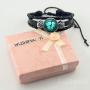 WUSHIMAOYI Circling Sharks Bracelet Personalized Jewelry Leather Bracelet Gifts Customize Your Own Style