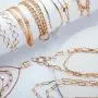 Hicarer 9 Pieces Gold Chain Necklace Sets Gold Layered Chain Necklace Boho Pendant Choker Paperclip Lock Coin Chunky Link Chain Jewelry for Women Girls Hicarer 9 Pieces Gold Chain Necklace Sets Gold Layered Chain Necklace Boho Pendant Choker Paperclip Lock Coin Chunky Link Chain Jewelry for Women Girls