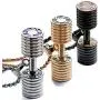 JAJAFOOK Jewelry Mens Womens Stainless Steel Fitness Gym Dumbbell Barbell Chain Pendant Necklace JAJAFOOK Jewelry Mens Womens Stainless Steel Fitness Gym Dumbbell Barbell Chain Pendant Necklace