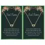Your Always Charm Best Friend Necklace for 2 Soul Sisters Best Friend Birthday Gift Your Always Charm Best Friend Necklace for 2 Soul Sisters Best Friend Birthday Gift