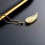 Cremation Jewelry Urn Necklace for Ashes with Angel Wing Charm Heart Eternity Stainless Steel Cremation Necklace