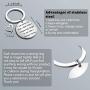 Apology Gift Sorry Jewelry Im Sorry for What I Said Keychain Gift for Apologizing Sorry Gift(Sorry What i Said KR)