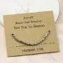 Joycuff See You in Heaven Morse Code Bracelets for Women Teen Girls Memorial Gifts Loss of Loved One Mom Dad Sympathy Jewelry Remembrance Bracelet