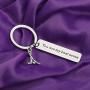 HOLLP Hockey Charm Keychain Hockey Player Jewelry You are My Best Score Ice Hockey Gifts for Hockey Players Valentine’s Gift
