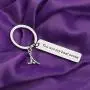 HOLLP Hockey Charm Keychain Hockey Player Jewelry You are My Best Score Ice Hockey Gifts for Hockey Players Valentine’s Gift
