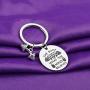 PENQI Fitness Keychain Bodybuilding Jewelry Body Achieves What The Mind Believes Keychain Gym Workout Gift for Fitness Lover Personal Fitness Coach