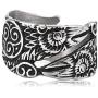 Gungneer Raven Triskele Ring Scandinavian Amulet Stainless Steel Norse Celtic Jewelry Accessory for Men Women