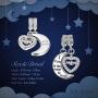 NINAQUEEN Best Gift for Mom 925 Sterling Silver Women Constellation Bead Charms with 5A Cubic Zirconia Gifts for Her