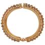 Efulgenz Fashion Jewelry Indian Bollywood 14 K Gold Plated Faux Pearl Bracelets Bangle Set for Women