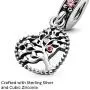 Pandora Jewelry Tree of Love Cubic Zirconia Charm in Sterling Silver Pandora Jewelry Tree of Love Cubic Zirconia Charm in Sterling Silver