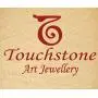 Touchstone Indian Bollywood Gorgeous Intricate Workmanship Mughal White Colorful Rhinestone Crystal Wedding Designer Jewelry Choker Necklace Set in Gold and Silver Tone for Women.
