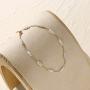 Kyerlyn Dainty Simple Chain Ankle Bracelet for Women 18k Gold/Silver Plated Summer Beach Beaded Moon Figaro Satellite Cuban Pearl Flat Marina Adjustable Anklet for Women Girl Teen Fashion Jewelry Gift