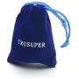 TRUSUPER Jewelry 3.5mm Titanium Steel Mens Beveled Curb Link Chain Silver Necklace, 18'',20'',22'',24'',26'',28'',30