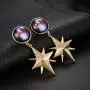 Winssi Multilayer Gold Planet Necklace Star Necklace for Women Galaxy Planet Earrings Universe Jewelry Gift Winssi Multilayer Gold Planet Necklace Star Necklace for Women Galaxy Planet Earrings Universe Jewelry Gift