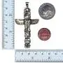 Native American Alaskan Indian Tribal Jewelry Totem Pole Tiki Maori Hawaiian Polynesian African protection amulet Pewter Mens Pendant Necklace Travel Wealth Money Lucky Charm w Stainless Steel Chain Native American Alaskan Indian Tribal Jewelry Totem Pole Tiki Maori Hawaiian Polynesian African protection amulet Pewter Mens Pendant Necklace Travel Wealth Money Lucky Charm w Stainless Steel Chain
