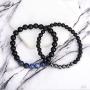 Joan Nunu Charm Bracelet for Men Women Black Mantra Prayer Beads