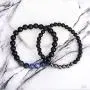Joan Nunu Charm Bracelet for Men Women Black Mantra Prayer Beads Joan Nunu Charm Bracelet for Men Women Black Mantra Prayer Beads