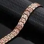 Mens Copper Bracelets 8.5'' Link Adjustable Black Pure Copper with Double Raw 3000Gauss Magnets Pain Relief for Arthritis and Carpal Tunnel Migraines Tennis Elbow Mens Copper Bracelets 8.5'' Link Adjustable Black Pure Copper with Double Raw 3000Gauss Magnets Pain Relief for Arthritis and Carpal Tunnel Migraines Tennis Elbow