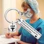 SEIRAA CNA Keychain Certified Nursing Assistant Gift for CNA Graduates You Make a Difference Keychain