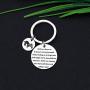 CYTING Sloth Lover Gift Sloths Love Enjoying Lifes Many Splendours and Taking It Easy Sloth Keychain Animal Jewelry Encouragement Gift for Family Friends