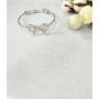 MANZHEN 3 Colors Expandable Bowknot Cuff Bangle Bracelets Bridesmaid Gift