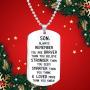 Elegant Chef Son Inspirational Jewelry Necklace Gift- Always Remember You are Braver Than You Believe