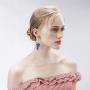 Trendy Statement Creative Funny Lifelike Fruits Acrylic Earrings for Women/Girls