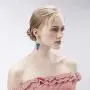 Trendy Statement Creative Funny Lifelike Fruits Acrylic Earrings for Women/Girls