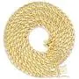 Nuragold 14k Yellow Gold 6.5mm Miami Cuban Link Chain Pendant Necklace, Mens Jewelry Box Clasp 20'' 22'' 24'' 26'' 28'' 30'' Nuragold 14k Yellow Gold 6.5mm Miami Cuban Link Chain Pendant Necklace, Mens Jewelry Box Clasp 20'' 22'' 24'' 26'' 28'' 30''