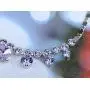 Alilang Womens Swarovski Crystal Purple Hibiscus Flower Drop Earring Necklace Statement Jewelry Set Alilang Womens Swarovski Crystal Purple Hibiscus Flower Drop Earring Necklace Statement Jewelry Set