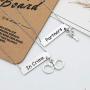 G-Ahora Partners in Crime Necklace for 2 Best Friend Necklaces Friendship Jewelry（NL-in Crime）