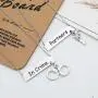G-Ahora Partners in Crime Necklace for 2 Best Friend Necklaces Friendship Jewelry（NL-in Crime）