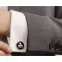 Kooer Classic Wedding Cufflinks Personalized Star Cuff Links Jewelry Gift for Groom Best Man Groomsman Bridesman Kooer Classic Wedding Cufflinks Personalized Star Cuff Links Jewelry Gift for Groom Best Man Groomsman Bridesman