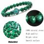 Ocean Sea Turtle Bracelets Save Beach Jewelry for Women Men 8MM Natural Stone Elastic Friendship Beads Bracelet (x-Group 1)