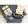 Karelian Heritage Genuine Regular Shungite Tumbled Bracelet, Round Pendant, and Elite Stone Set S012 Karelian Heritage Genuine Regular Shungite Tumbled Bracelet, Round Pendant, and Elite Stone Set S012