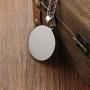 JSEA Stainless Steel Yin Yang Puzzle Piece Pendant Necklace for Women Men