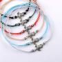 SUNSH 6pcs Waterproof Turtle Boho Anklets Bracelets for Women Teen Girls Best Friends Family Lover Cute Charm Handmade Woven Strings Adjustable Beach Ankle Jewelry Friendship Gifts
